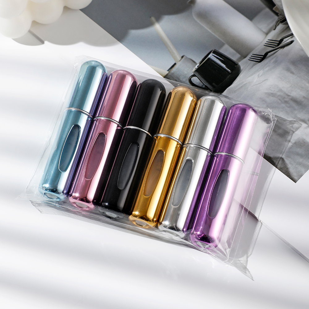 Perfume Fragrance Dispenser - 6Pcs Portable Spray Bottle Travel Suit