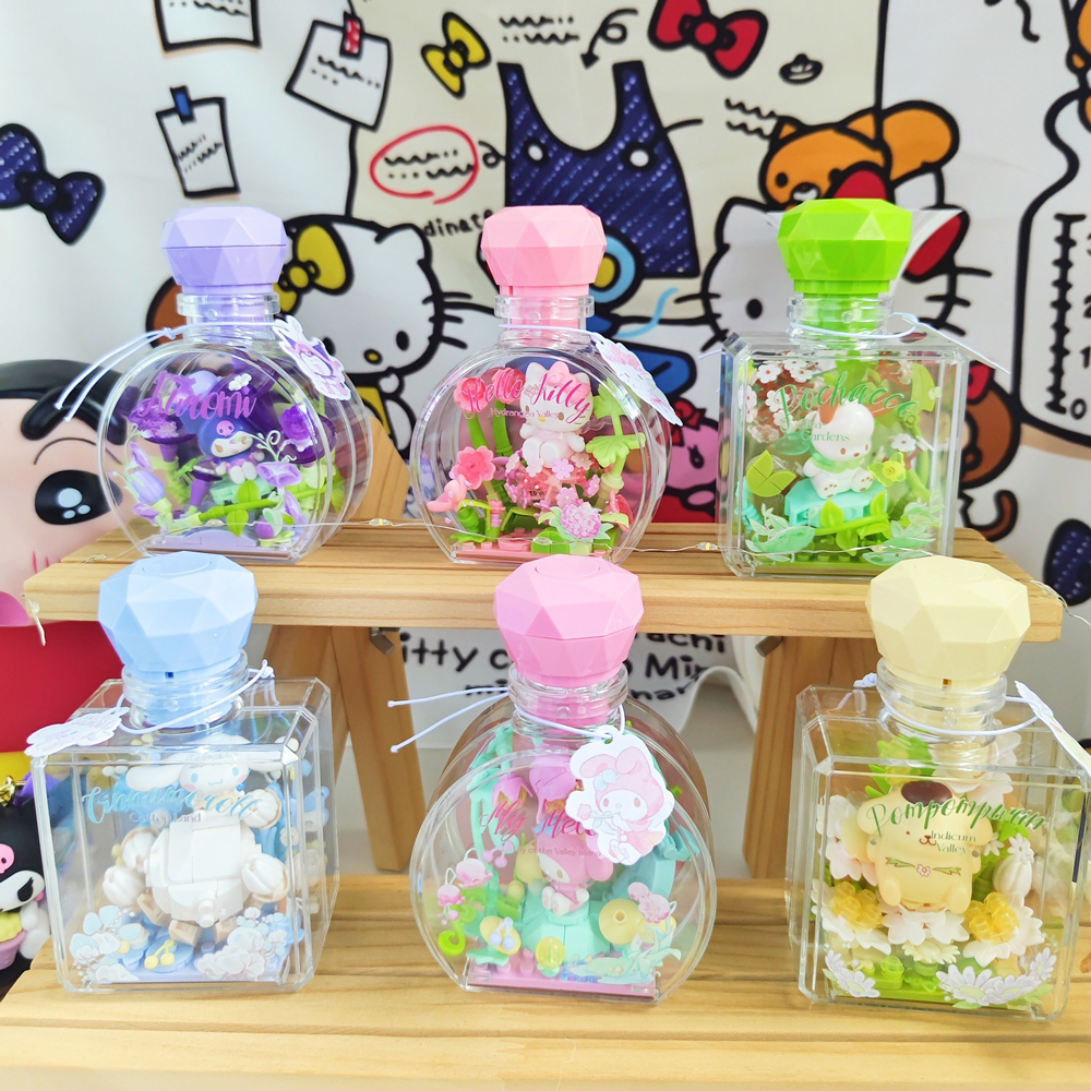 Perfume Decant Sample - Sanrio Hellokitty Kuromi Pochacco Perfume Bottle