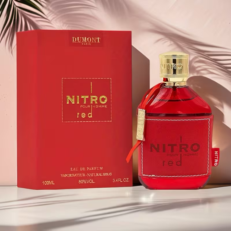 Perfume Fragrance Long Lasting - Dumont NITRO RED - 3.4oz -