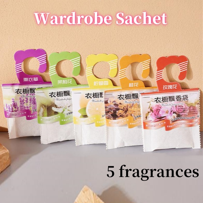 Perfume Jasmine Fragrance - 5pcs Wardrobe Fragrance Sachets Smell Incense