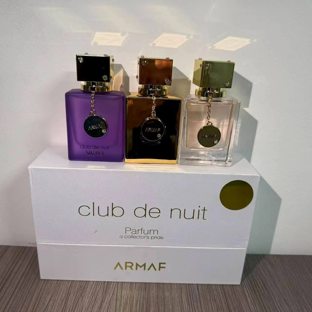 Perfume Jasmine Fragrance - Club De Nuit 3pc Cologne Set