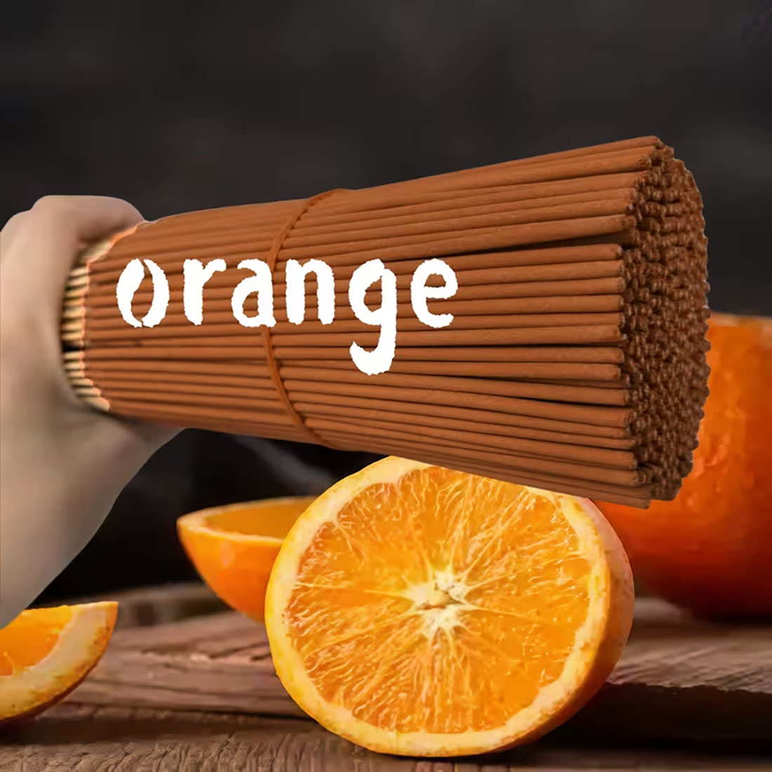 Perfume Villa Fragrance - Natural Orange Incense Sticks Are High-Quality,