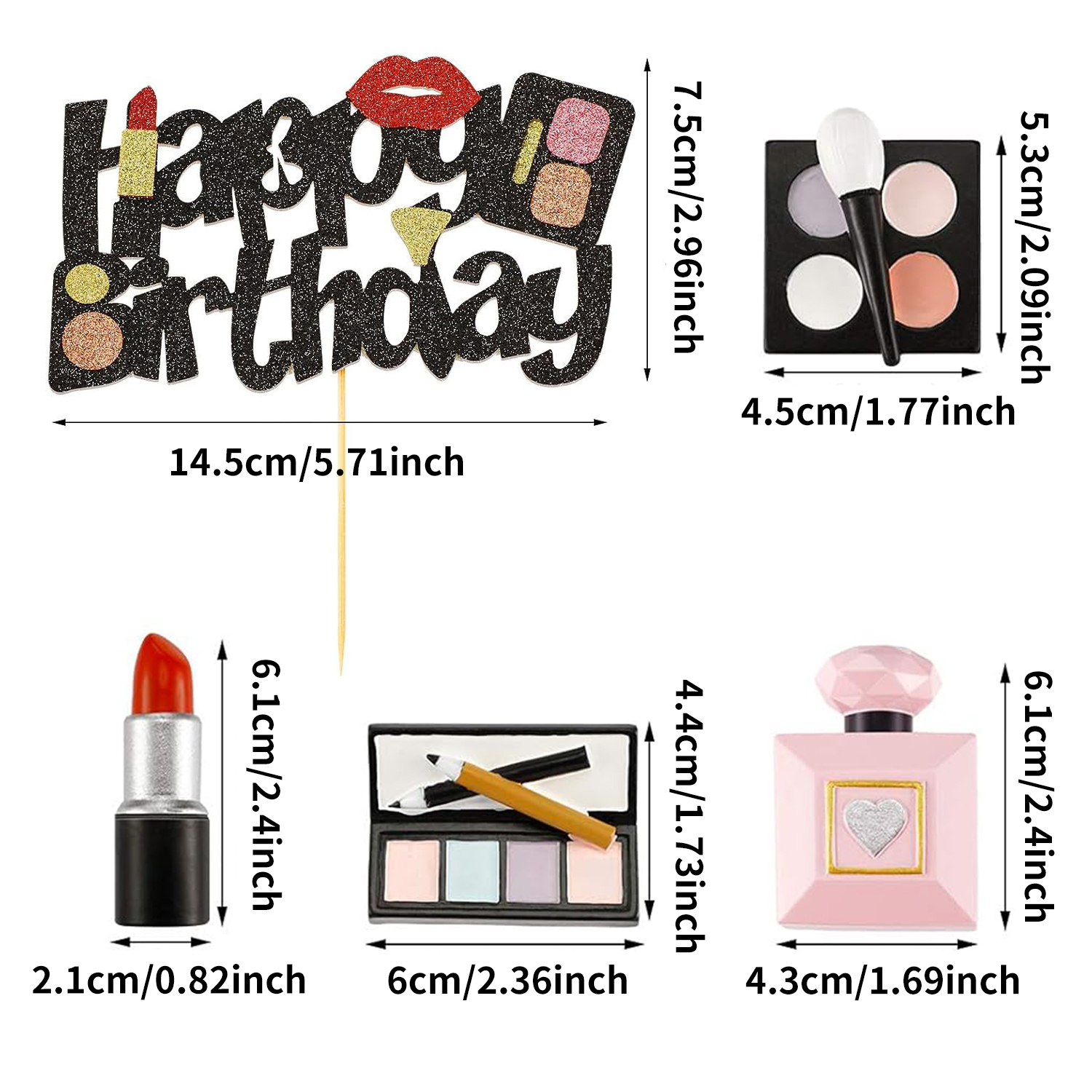 Makeup Themed Cake Toppers Res - مراجعة Perfume Villa Fragrance وسعره