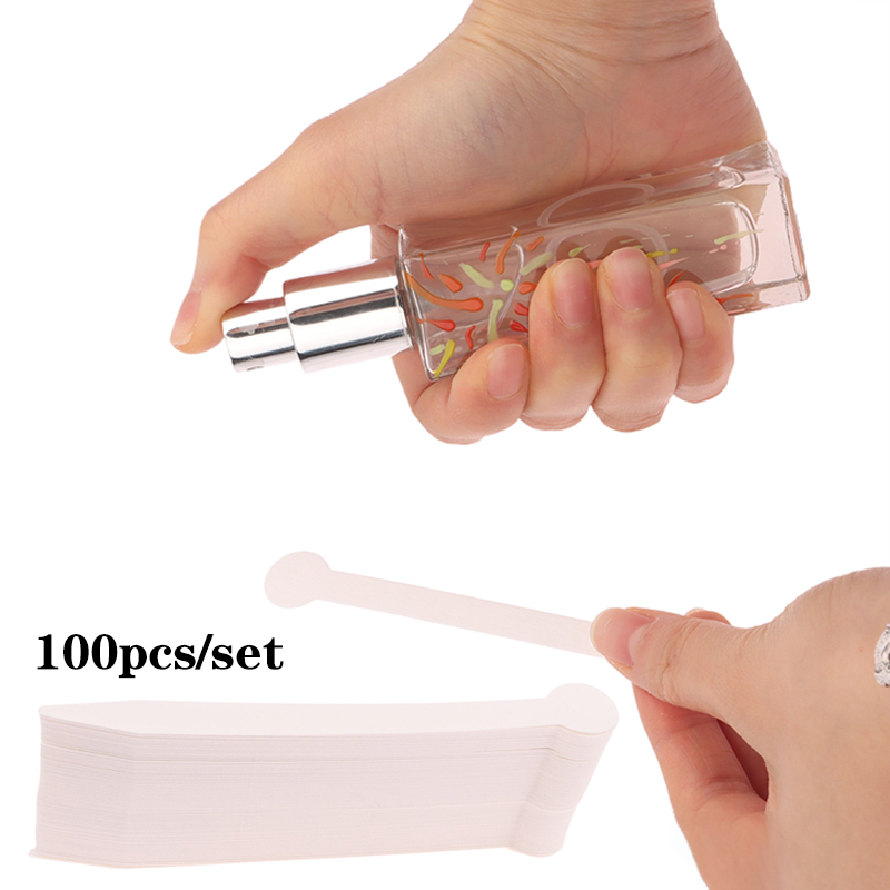 100pcs Perfume Tester Strips F - مراجعة Perfume Fragrance Essential Oil وسعره