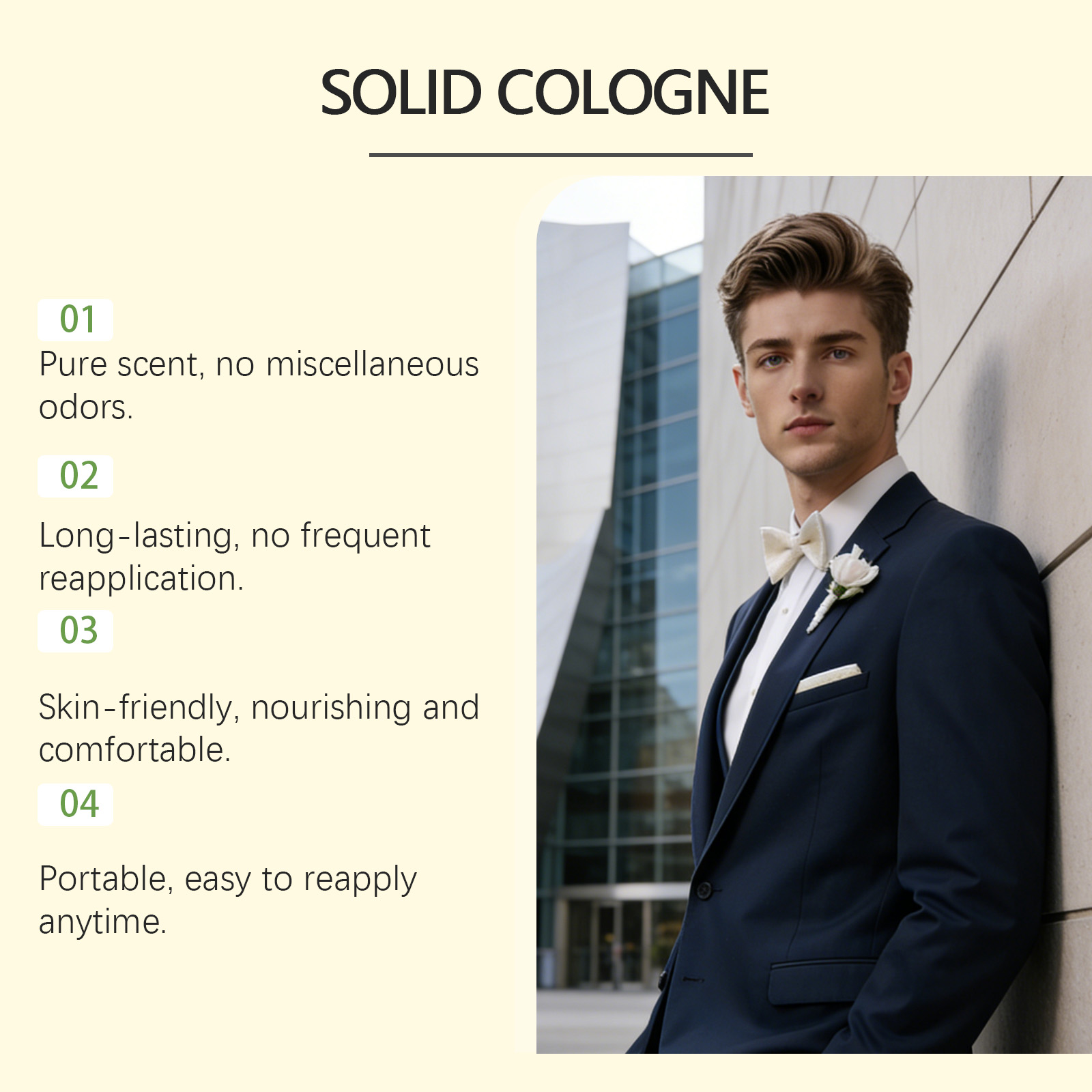 4In1 Pheromone Solid Cologne W - مراجعة Perfume Fragrances وسعره