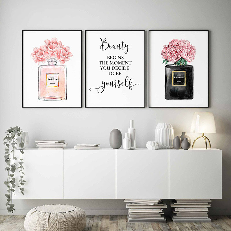 Perfume Bottle Wall Art Perfum - مراجعة Perfume Quotes وسعره