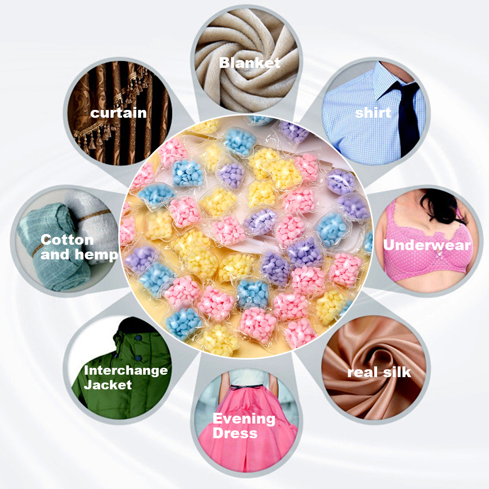 100-500PCS  Laundry Beads Dete - مراجعة Perfume Fragrance Laundry Detergent وسعره