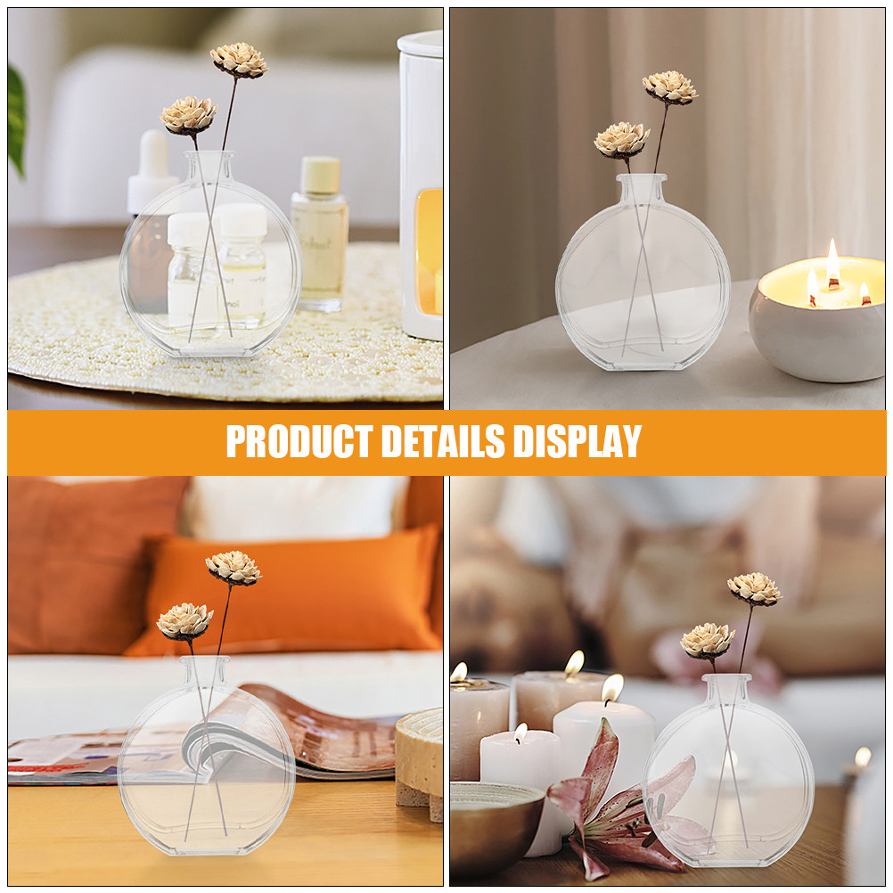 1Set Glass Diffuser Bottle Aro - مراجعة Perfume Room Fragrance وسعره