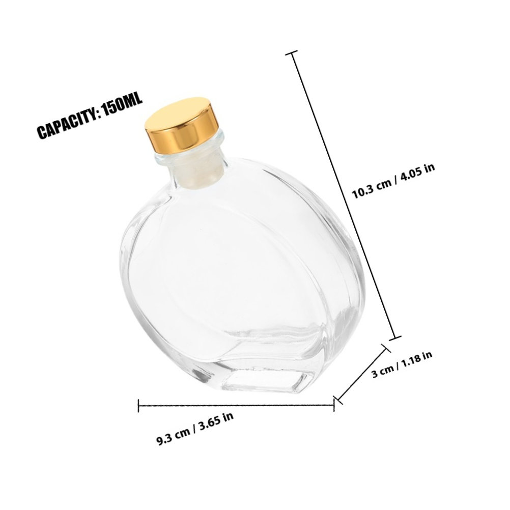 1Set Glass Diffuser Bottle Aro - مراجعة Perfume Room Fragrance وسعره