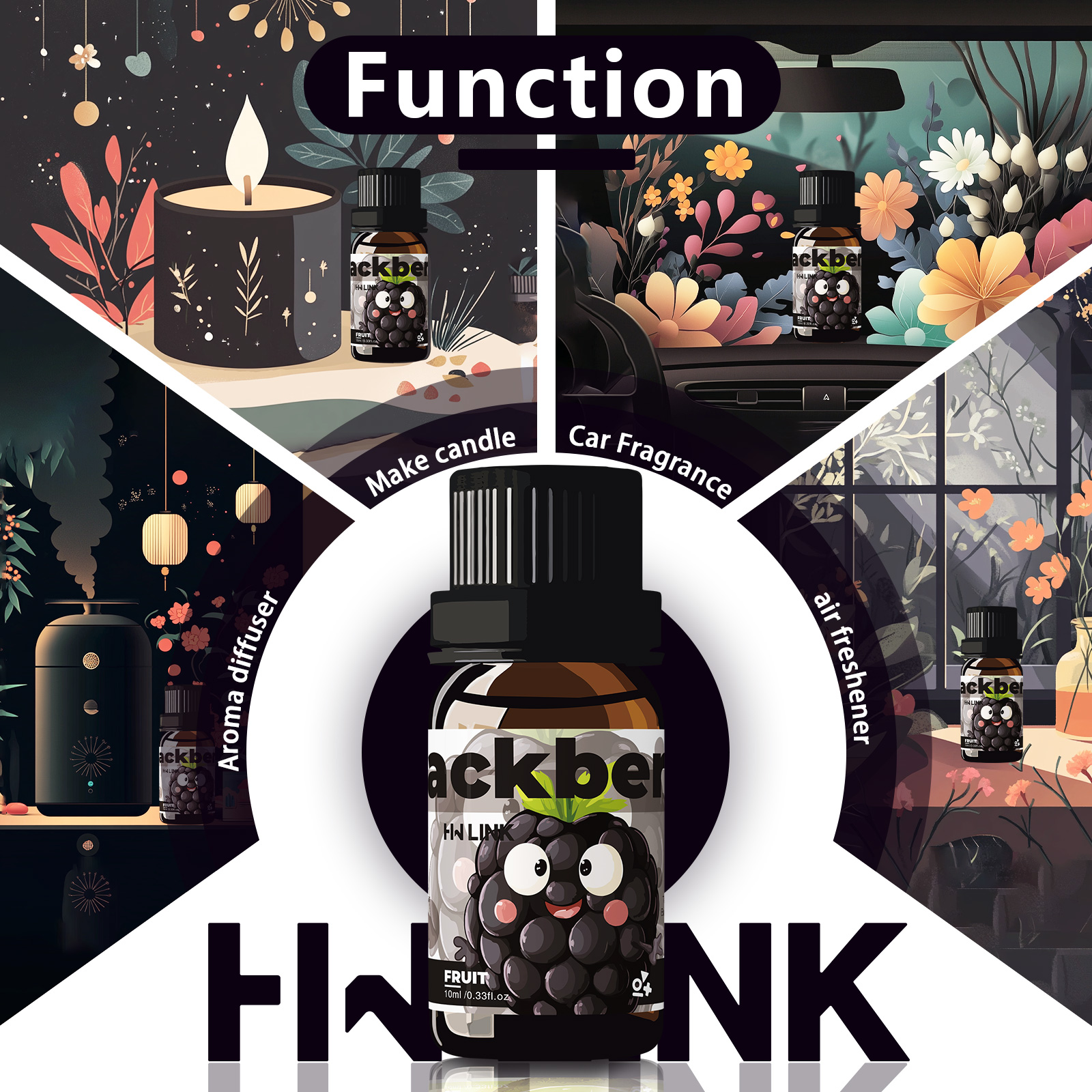 Blackberry Essential Oil Black - مراجعة Perfume Villa Fragrance وسعره
