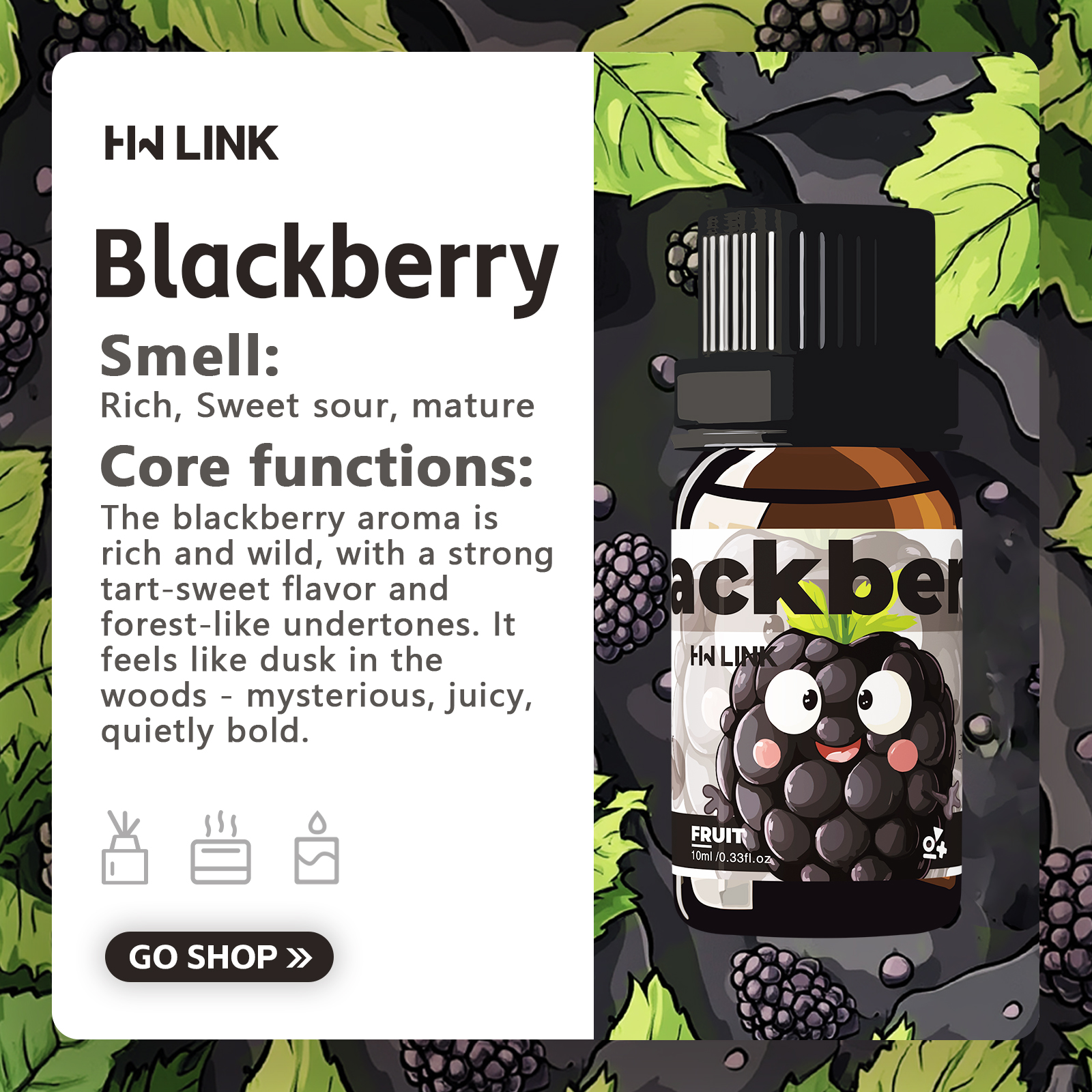 Blackberry Essential Oil Black - مراجعة Perfume Villa Fragrance وسعره