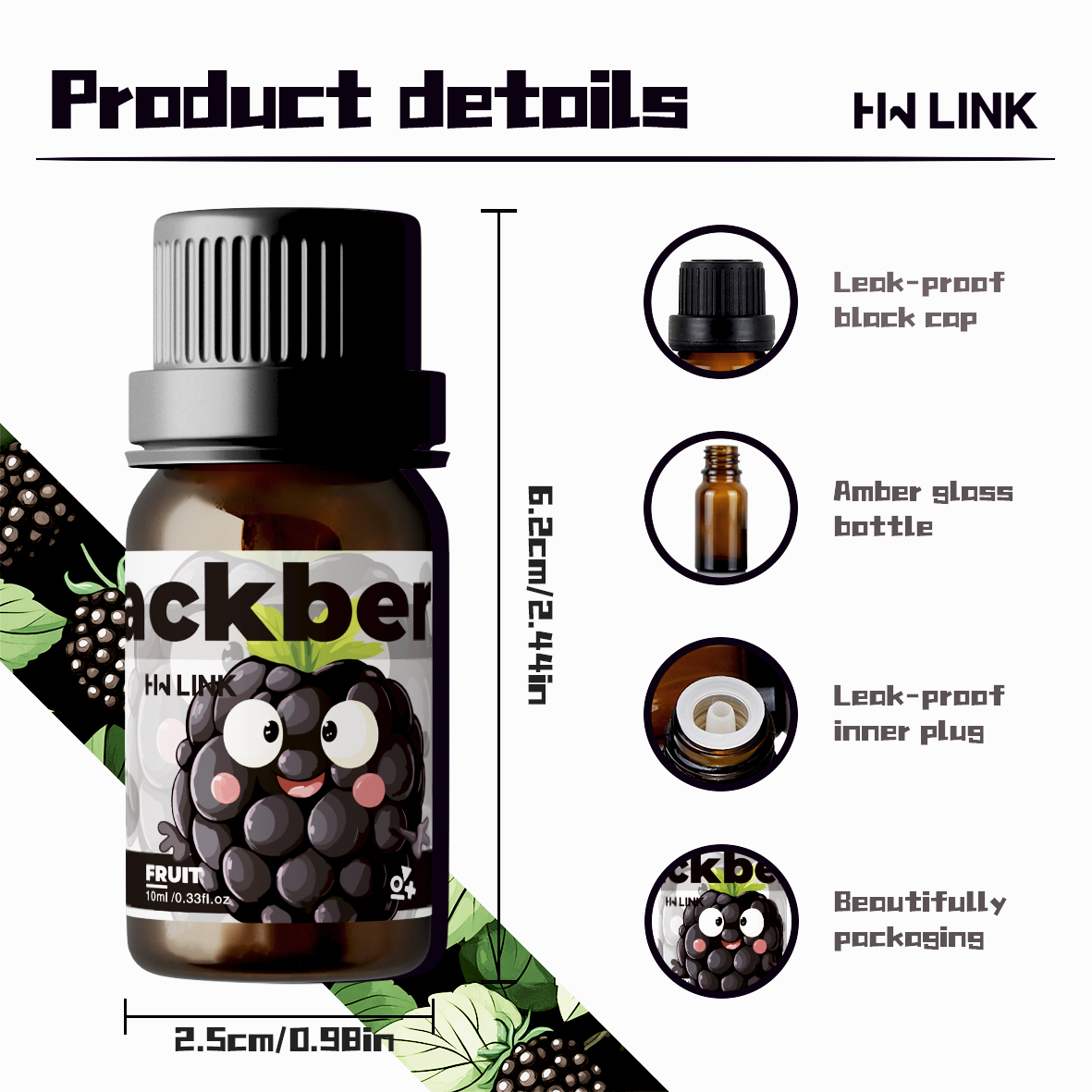 Blackberry Essential Oil Black - مراجعة Perfume Villa Fragrance وسعره