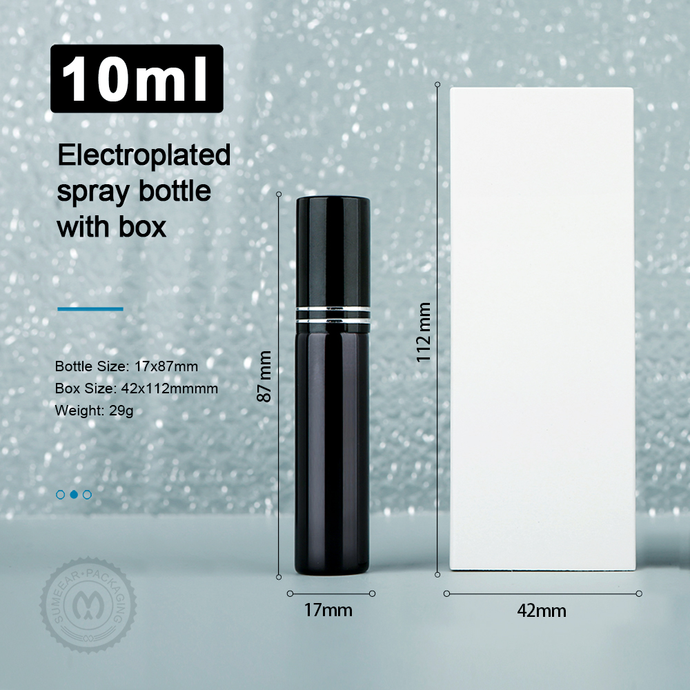 40/50PCS 10ml Electroplated Gl - مراجعة Perfume Decant Sample وسعره