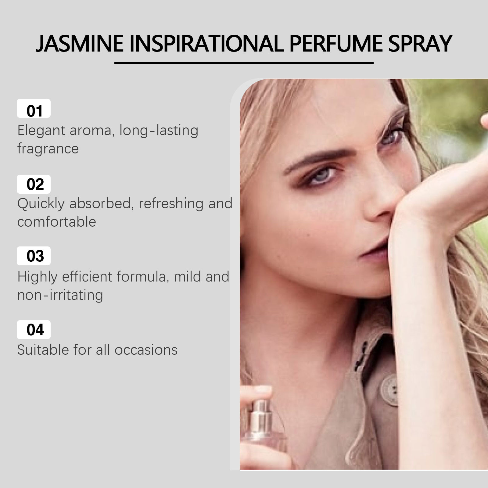 50ml Jasmine Perfume Spray - A - مراجعة Perfume Jasmine Fragrance وسعره