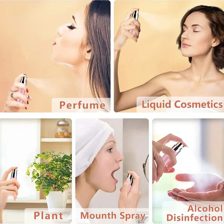 4pcs+4 Accessories 5ml Refilla - مراجعة Perfume Fragrance Dispenser وسعره