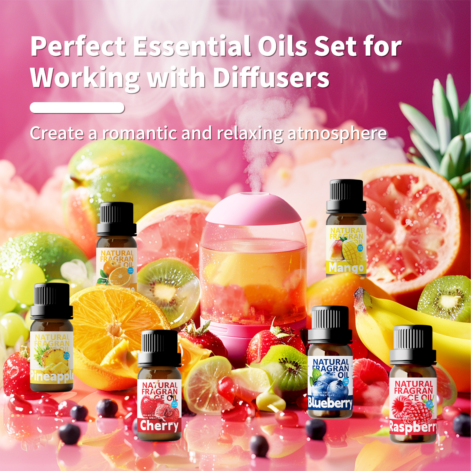 10ml Mango Essential Oils Mang - مراجعة Perfume Room Fragrance وسعره