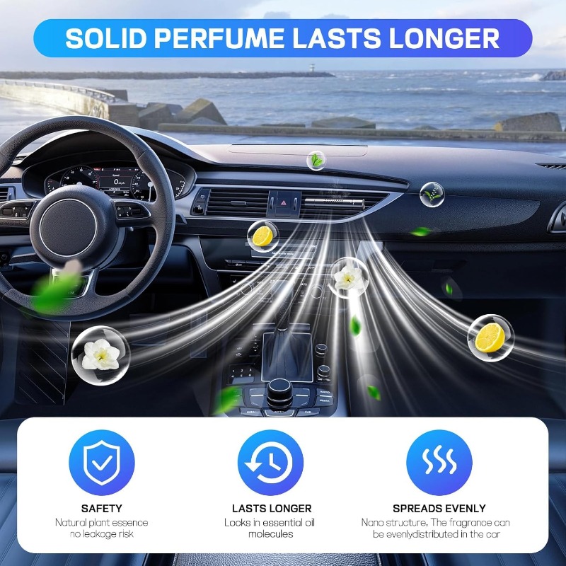 New Car Air Vent Perfume Clip  - مراجعة Perfume Smell Fragrance وسعره