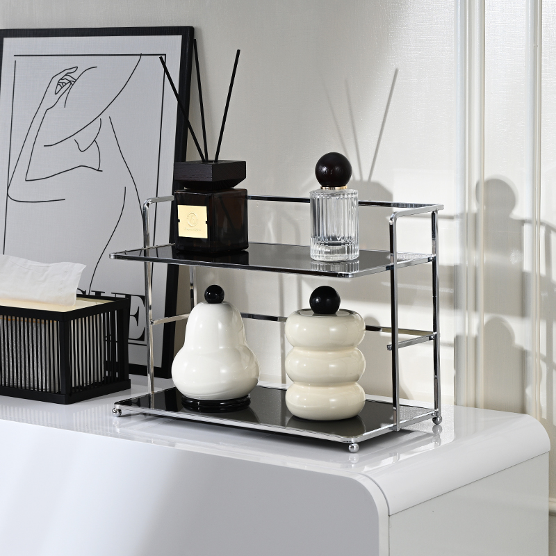 1Pc Double-Layer Desktop Stora - مراجعة Perfume Villa Fragrance وسعره