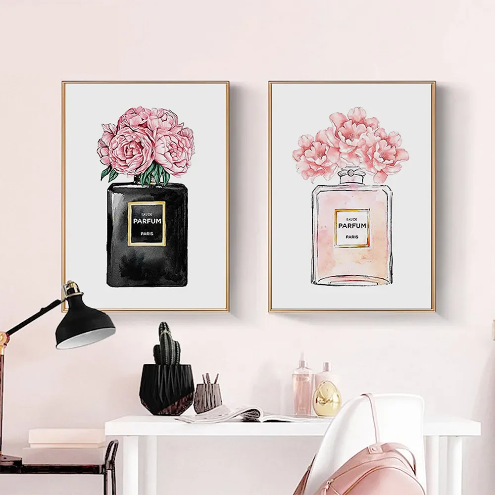Canvas Painting Flower Perfume - مراجعة Perfume Quotes وسعره