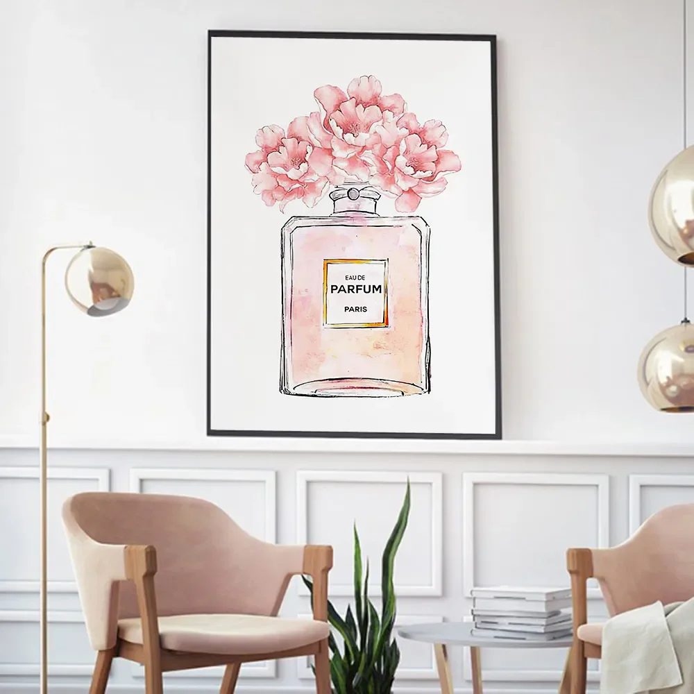 Canvas Painting Flower Perfume - مراجعة Perfume Quotes وسعره