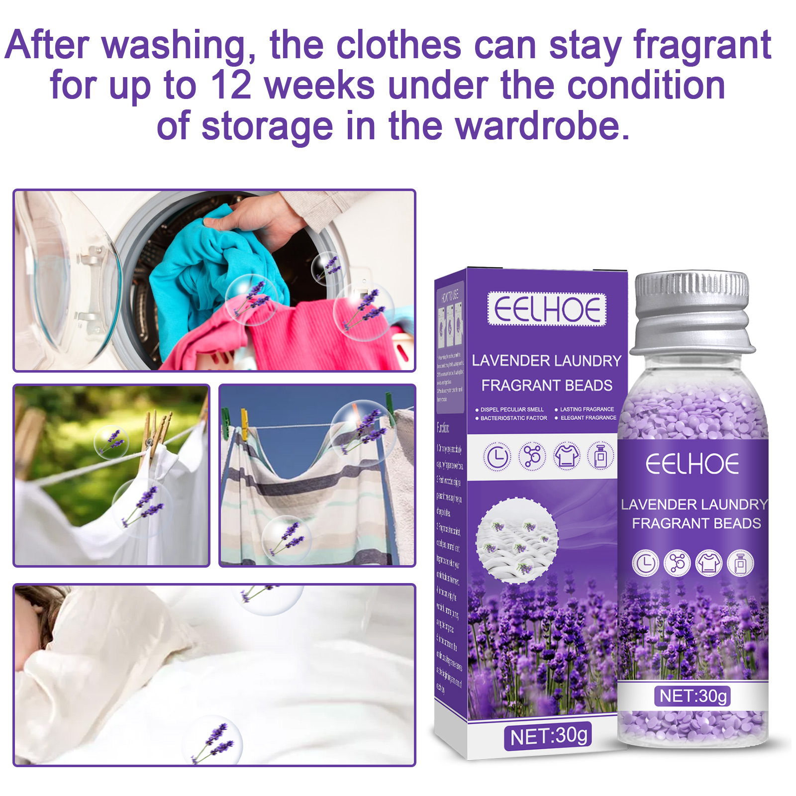 Lavender Fragrance Beads Laund - مراجعة Perfume Fragrance Laundry Detergent وسعره