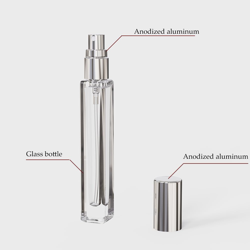 5-piece Cologne atomizer empty - مراجعة Perfume Fragrance Dispenser وسعره