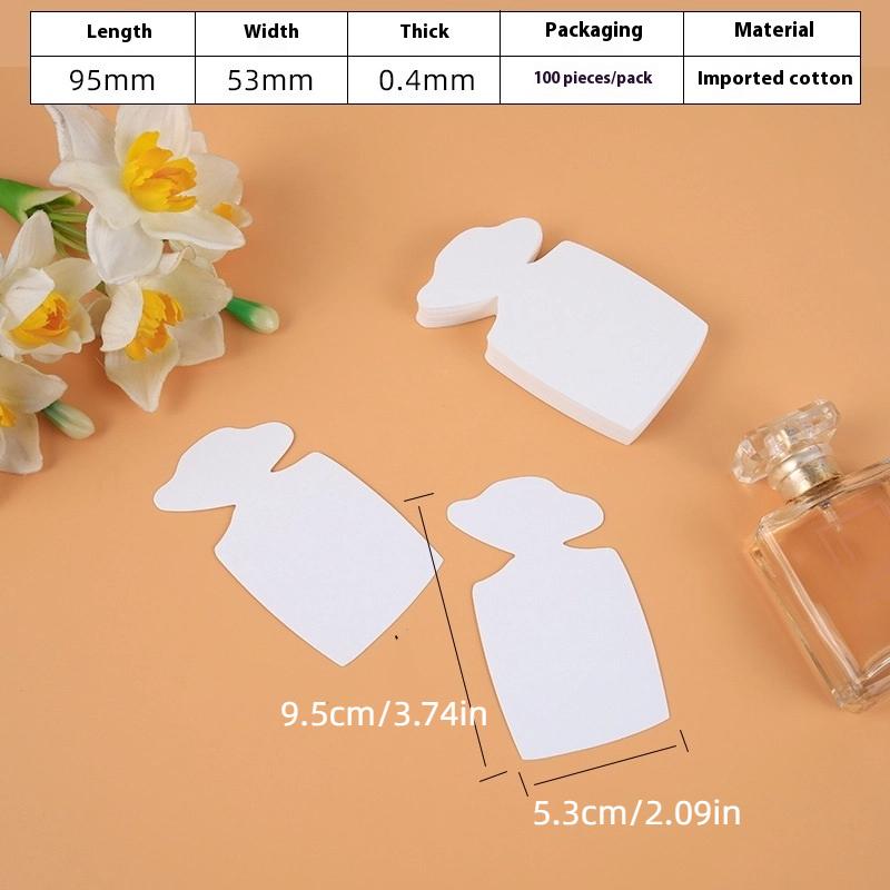 100Pcs Disposable White Perfum - مراجعة Perfume Fragrance Essential Oil وسعره