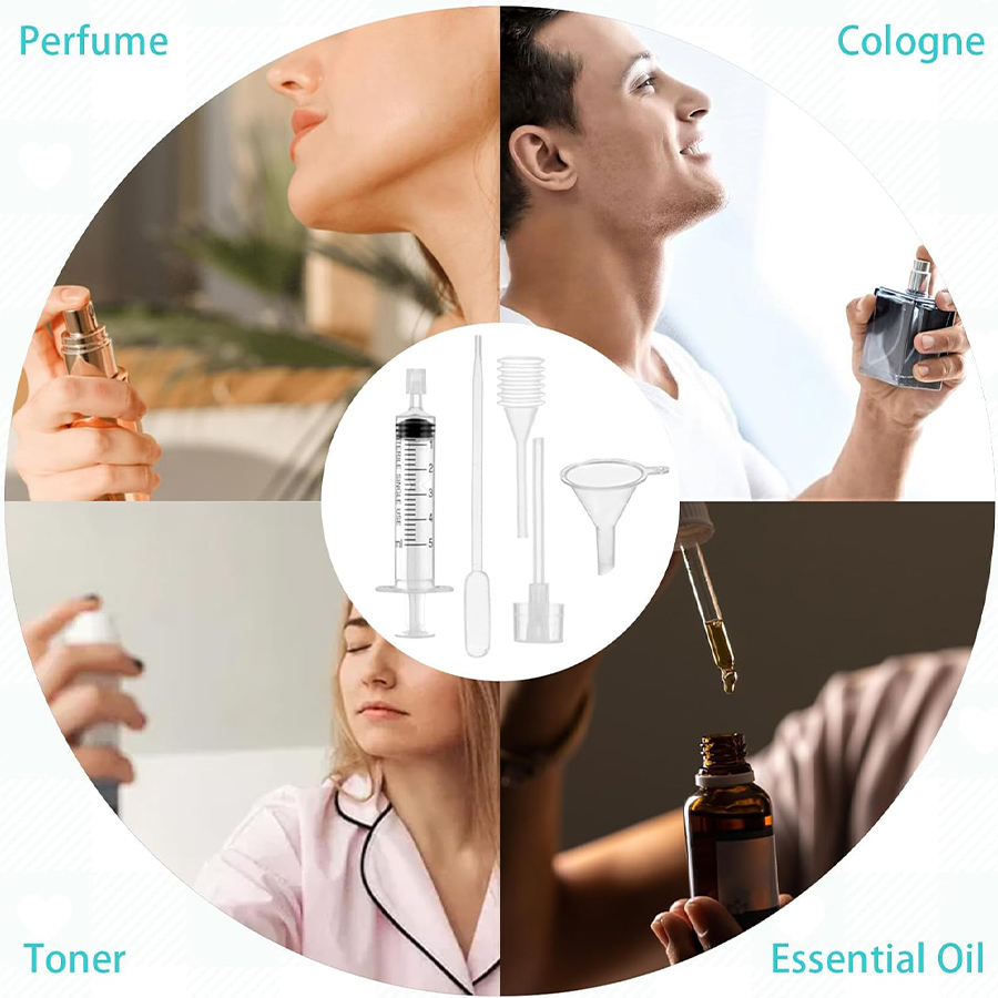 40Pcs Perfume Refill Pump Tool - مراجعة Perfume Decant Sample وسعره