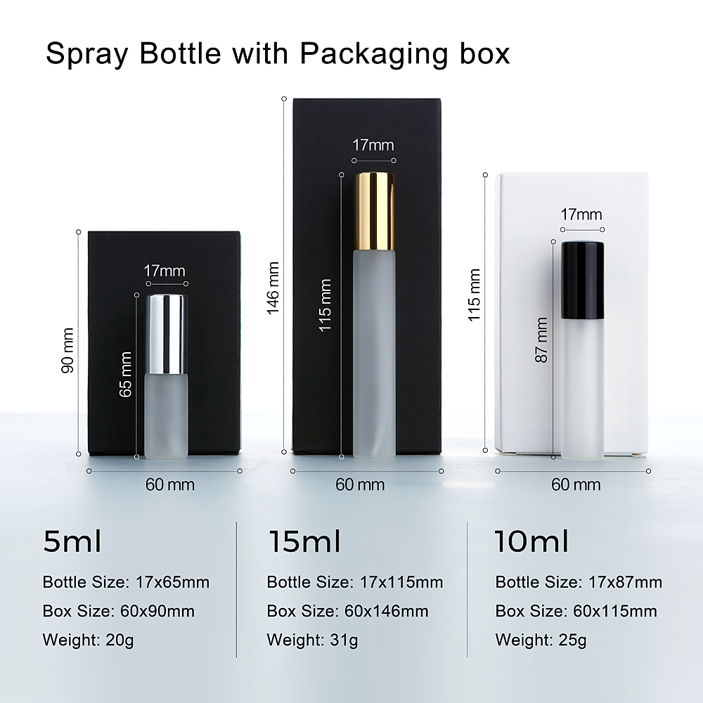 50Pcs 5/10/15ml Perfume Bottle - مراجعة Perfume Decant Sample وسعره