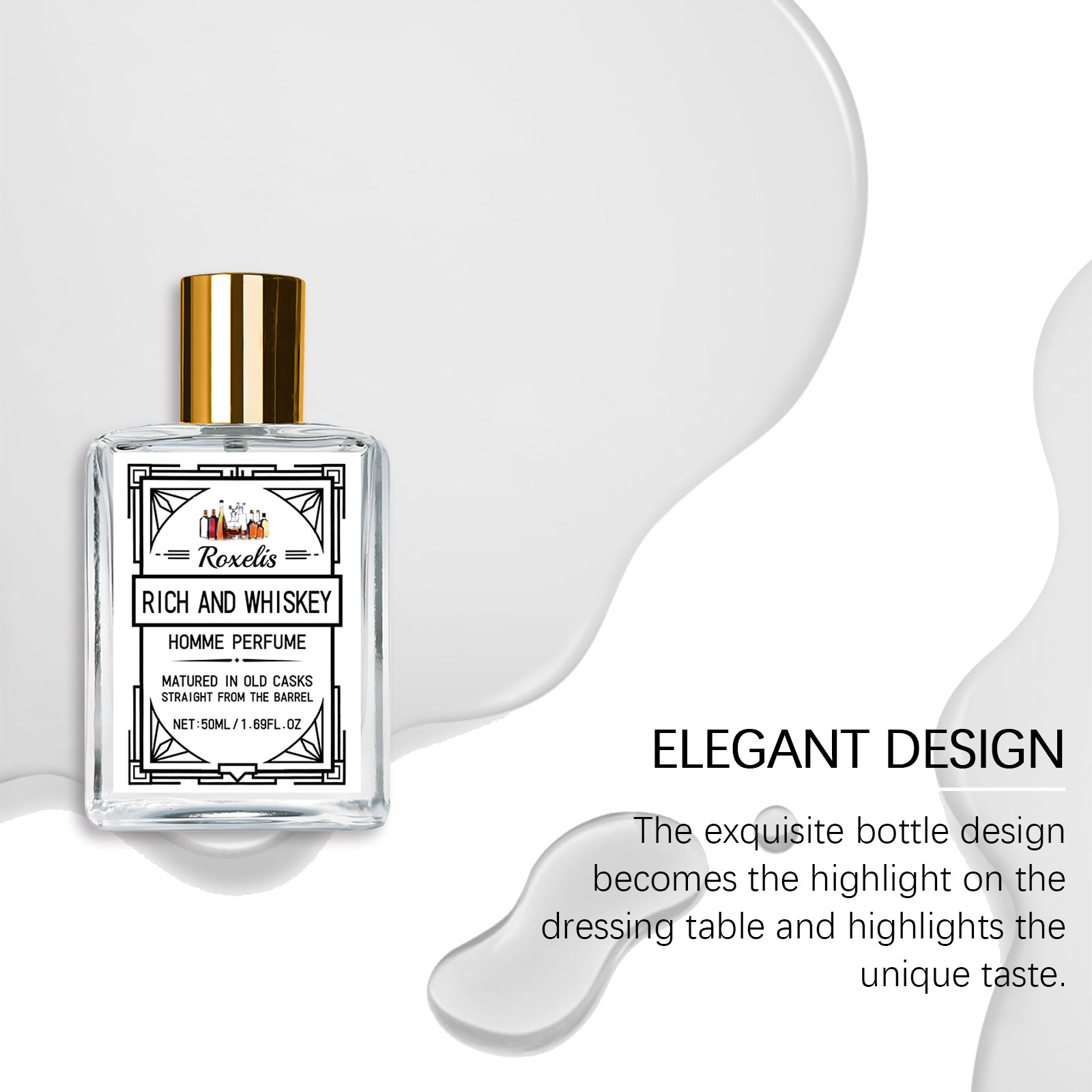 Roxelis 50ml Charm Whisky Men' - مراجعة Perfume Fragrances وسعره