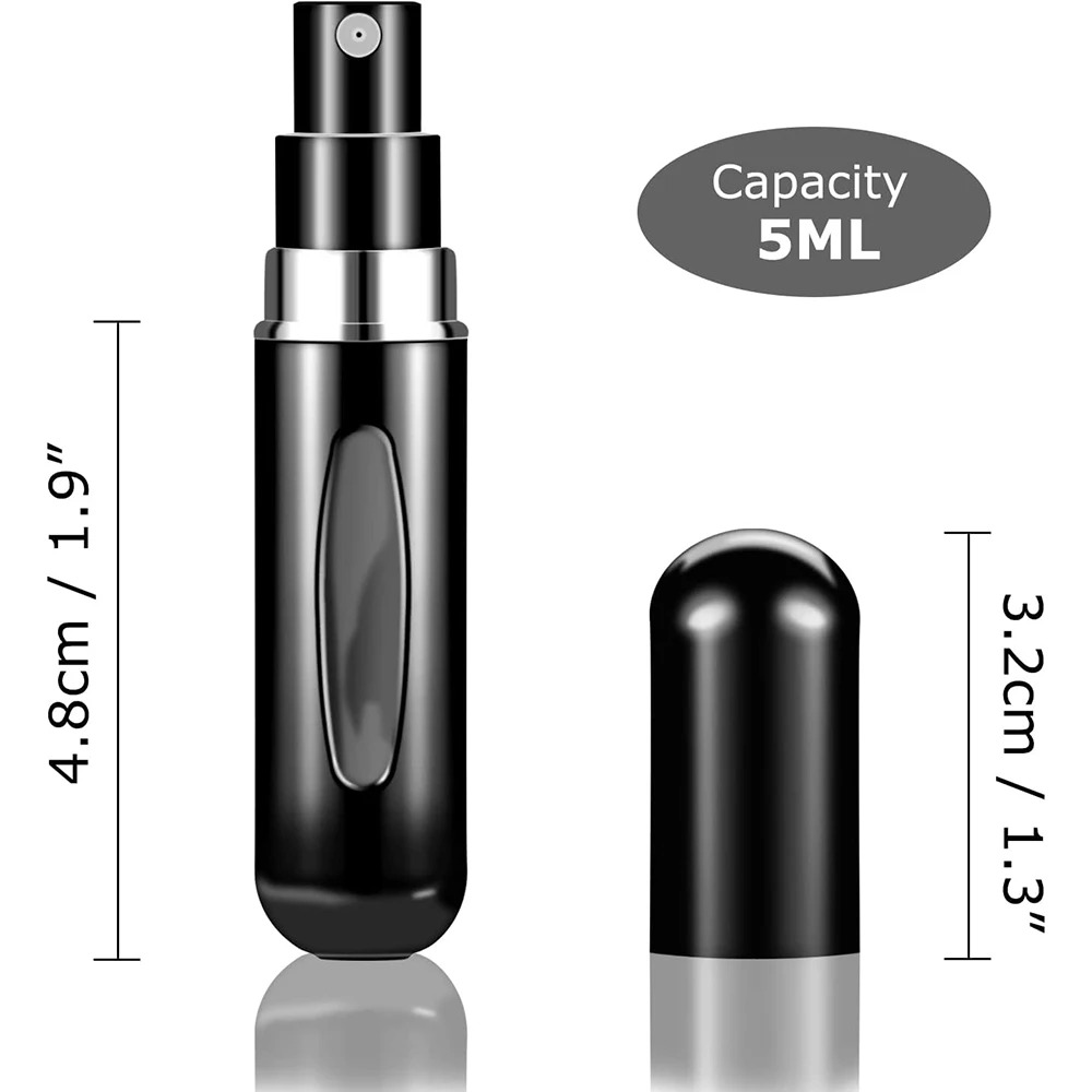 1/5/10PCS 5ml Portable Perfume - مراجعة Perfume Fragrance Dispenser وسعره
