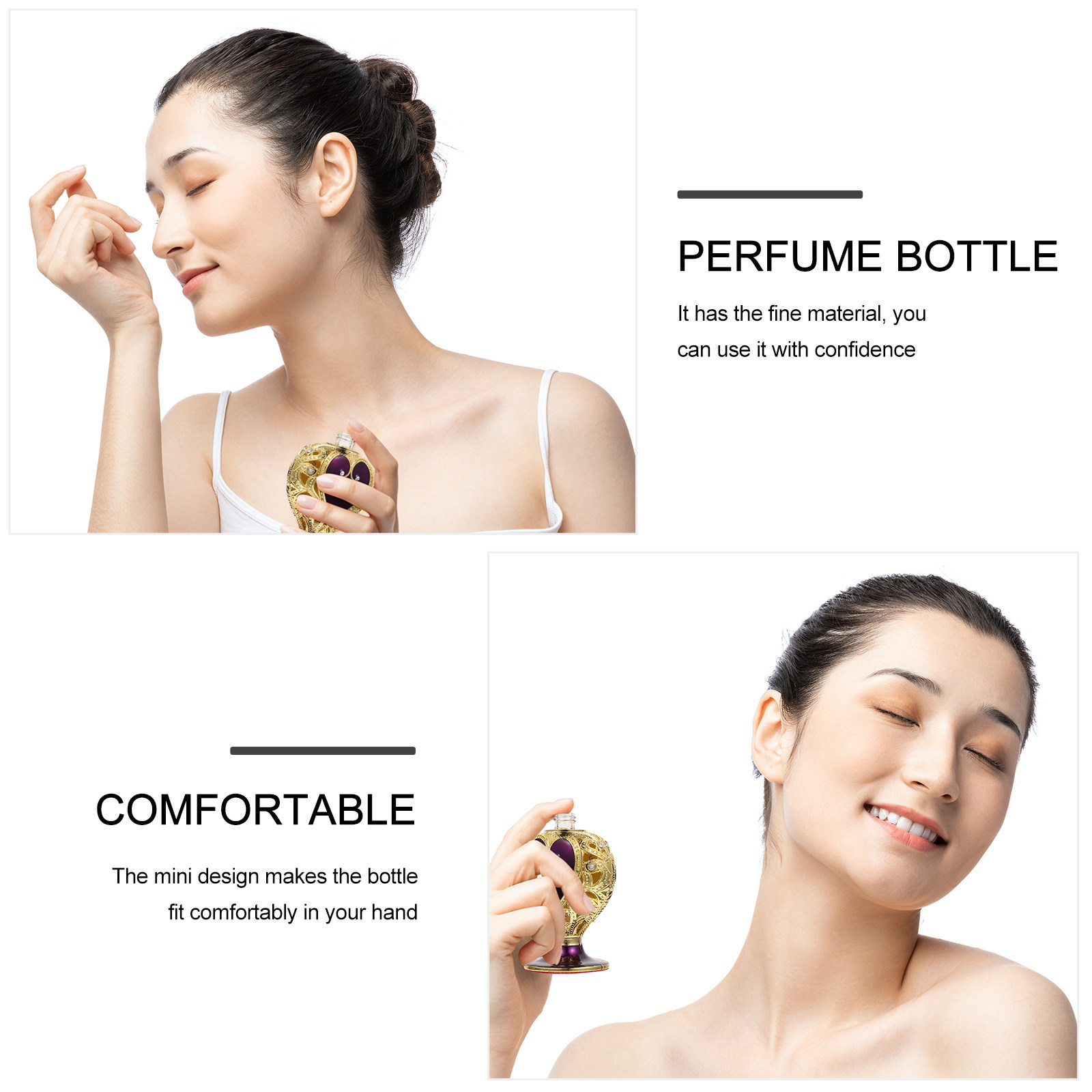 Essential Oil Bottle Travel Pe - مراجعة Perfume Fragrance Essential Oil وسعره